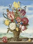 Still Life with Fruit and Flowers-Ambrosius The Elder Bosschaert-Giclee Print