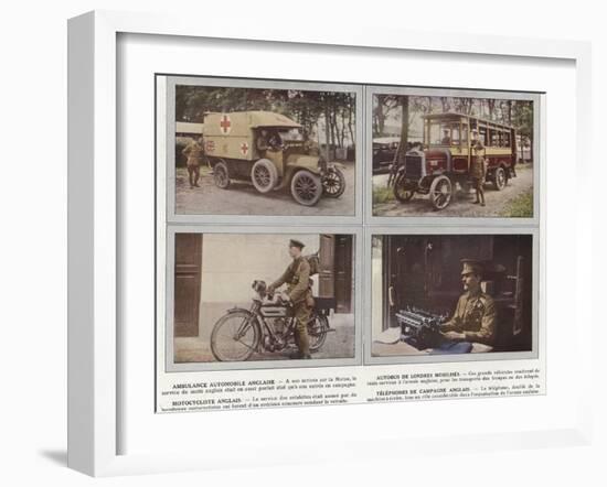 Ambulance Automobile Anglaise-Jules Gervais-Courtellemont-Framed Premium Photographic Print