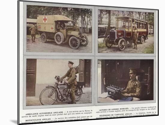 Ambulance Automobile Anglaise-Jules Gervais-Courtellemont-Mounted Premium Photographic Print