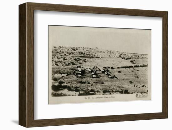 Ambulance Camp in Sinai, Egypt-null-Framed Photographic Print