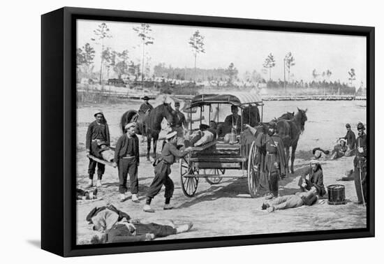 Ambulance Corps-null-Framed Stretched Canvas