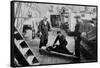 Ambulance Drill on Board the Cruiser HMS Tartar, 1896-W Gregory-Framed Stretched Canvas