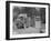 Ambulance Drivers at the Scottish Women's Hospital, Royaumont Abbey, 1915-Jacques Moreau-Framed Photographic Print