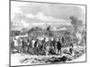 Ambulance Internationale Tending the Wounded; Franco-Prussian War-null-Mounted Photographic Print