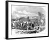 Ambulance Internationale Tending the Wounded; Franco-Prussian War-null-Framed Photographic Print