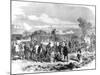 Ambulance Internationale Tending the Wounded; Franco-Prussian War-null-Mounted Photographic Print