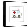 Ambulance-null-Framed Stretched Canvas