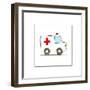 Ambulance-null-Framed Premium Giclee Print