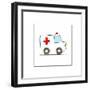 Ambulance-null-Framed Giclee Print