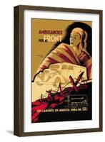 Ambulancies Per Al Front-Carles Fontsere-Framed Art Print