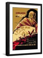 Ambulancies Per Al Front-Carles Fontsere-Framed Art Print