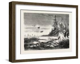 Ambush for Duck Shooting, 1882-null-Framed Giclee Print