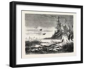 Ambush for Duck Shooting, 1882-null-Framed Giclee Print