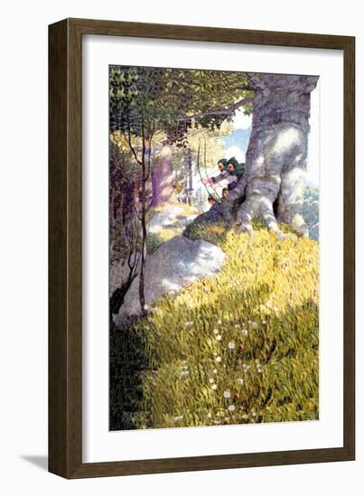 Ambush-Newell Convers Wyeth-Framed Art Print