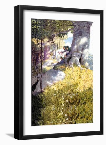 Ambush-Newell Convers Wyeth-Framed Art Print