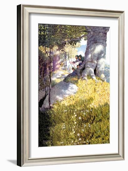 Ambush-Newell Convers Wyeth-Framed Art Print