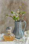 Antique Jug of Cut Cornflowers with Seashells-Amd Images-Photographic Print