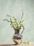 Spring Flower Arrangement in Vintage Ceramic Pots-Amd Images-Photographic Print