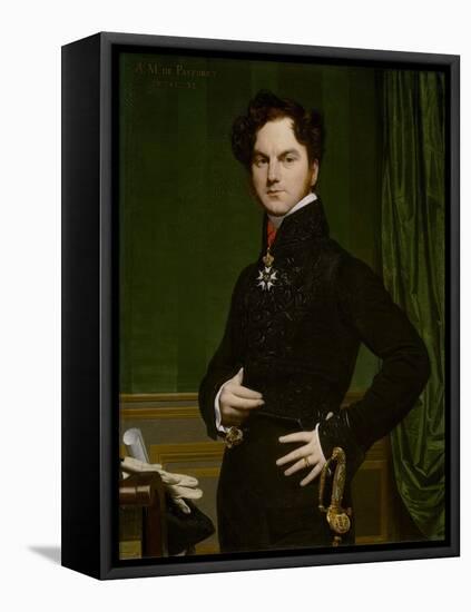 Amédée-David, the Comte De Pastoret, 1823-26-Jean Auguste Dominique Ingres-Framed Stretched Canvas