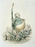 The Hasty Asparagus, from 'L'Empire Des Legumes, Memoires De Curcurbitus'-Amedee Varin-Giclee Print
