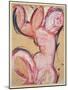 Amedeo Modigliani - Caryatid-null-Mounted Giclee Print
