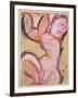 Amedeo Modigliani - Caryatid-null-Framed Giclee Print