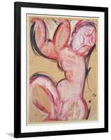 Amedeo Modigliani - Caryatid-null-Framed Giclee Print