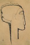 Red Caryatid, 1913-Amedeo Modigliani-Giclee Print