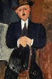 Portrait of Leon Bakst-Amedeo Modigliani-Giclee Print