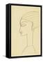 Amedeo Modigliani - Woman in Profile-null-Framed Stretched Canvas