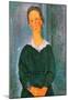 Amedeo Modigliani Young Housemaid Art Print Poster-null-Mounted Poster