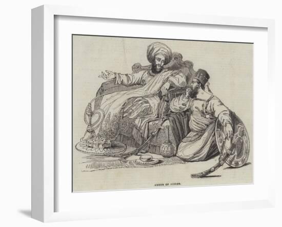 Ameer of Scinde-null-Framed Giclee Print