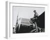 Amelia Earhart, 1932 (b/w photo)-American Photographer-Framed Photographic Print