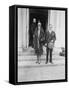Amelia Earhart at the White House to see President Coolidge after flying the Atlantic, 1928-Harris & Ewing-Framed Stretched Canvas