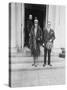 Amelia Earhart at the White House to see President Coolidge after flying the Atlantic, 1928-Harris & Ewing-Stretched Canvas