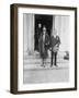 Amelia Earhart at the White House to see President Coolidge after flying the Atlantic, 1928-Harris & Ewing-Framed Photographic Print