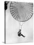 Amelia Earhart Helps Test a Commercial Parachute. June 2, 1935-null-Stretched Canvas