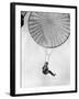 Amelia Earhart Helps Test a Commercial Parachute. June 2, 1935-null-Framed Photo