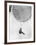 Amelia Earhart Helps Test a Commercial Parachute. June 2, 1935-null-Framed Photo