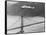 Amelia Earhart's Record Breaking Hop over Golden Gate Bridge-null-Framed Stretched Canvas