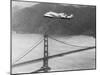 Amelia Earhart's Record Breaking Hop over Golden Gate Bridge-null-Mounted Photographic Print