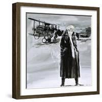 Amelia Earhart-Graham Coton-Framed Giclee Print