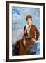 Amelia Earhart-Howard Chandler Christy-Framed Art Print