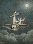 A Fairy Waving Her Magic Wand Across a Stormy Sea-Amelia Jane Murray-Giclee Print