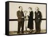 Amelia Mary Earhart Gets An Award-null-Framed Stretched Canvas