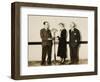 Amelia Mary Earhart Gets An Award-null-Framed Art Print