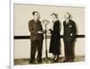 Amelia Mary Earhart Gets An Award-null-Framed Art Print