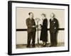 Amelia Mary Earhart Gets An Award-null-Framed Art Print