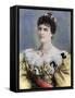 Amelia of Orleans, Queen of Portugal, Late 19th-Early 20th Century-Camacho-Framed Stretched Canvas