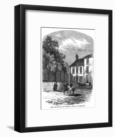 Amelia Opie's Home-null-Framed Art Print